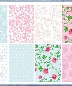 Pink Flowers Full Box Planner Stickers, Big Happy Planner, Erin Condren, Classic Happy Planner