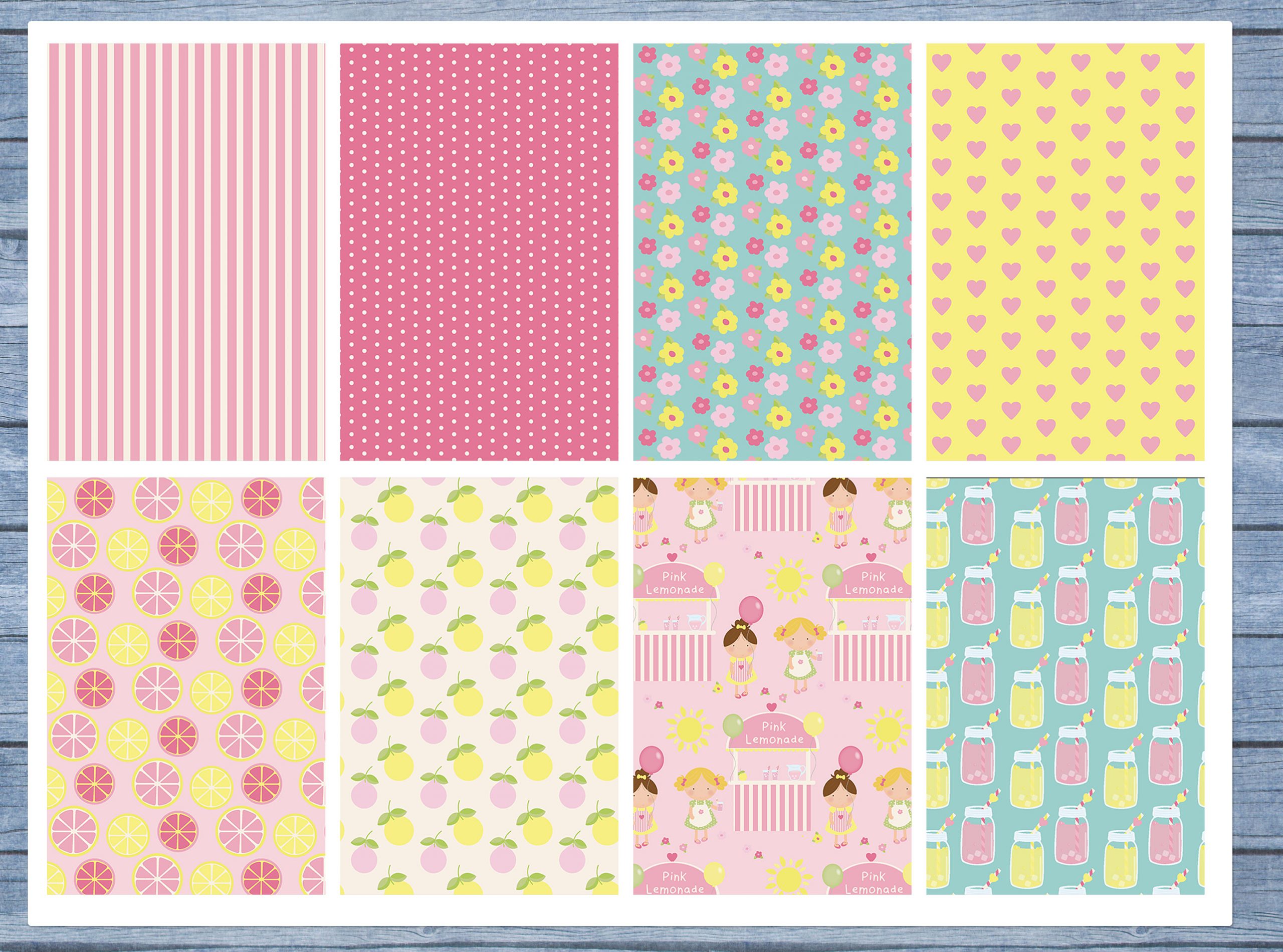 Pink Lemonade LEMONADE Planner Stickers Original Drawings Lemon Happy Planner Erin Condren Recollections Planner
