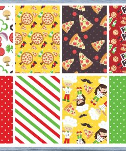 Pizza Full Box Planner Stickers, Big Happy Planner, Erin Condren, Classic Happy Planner