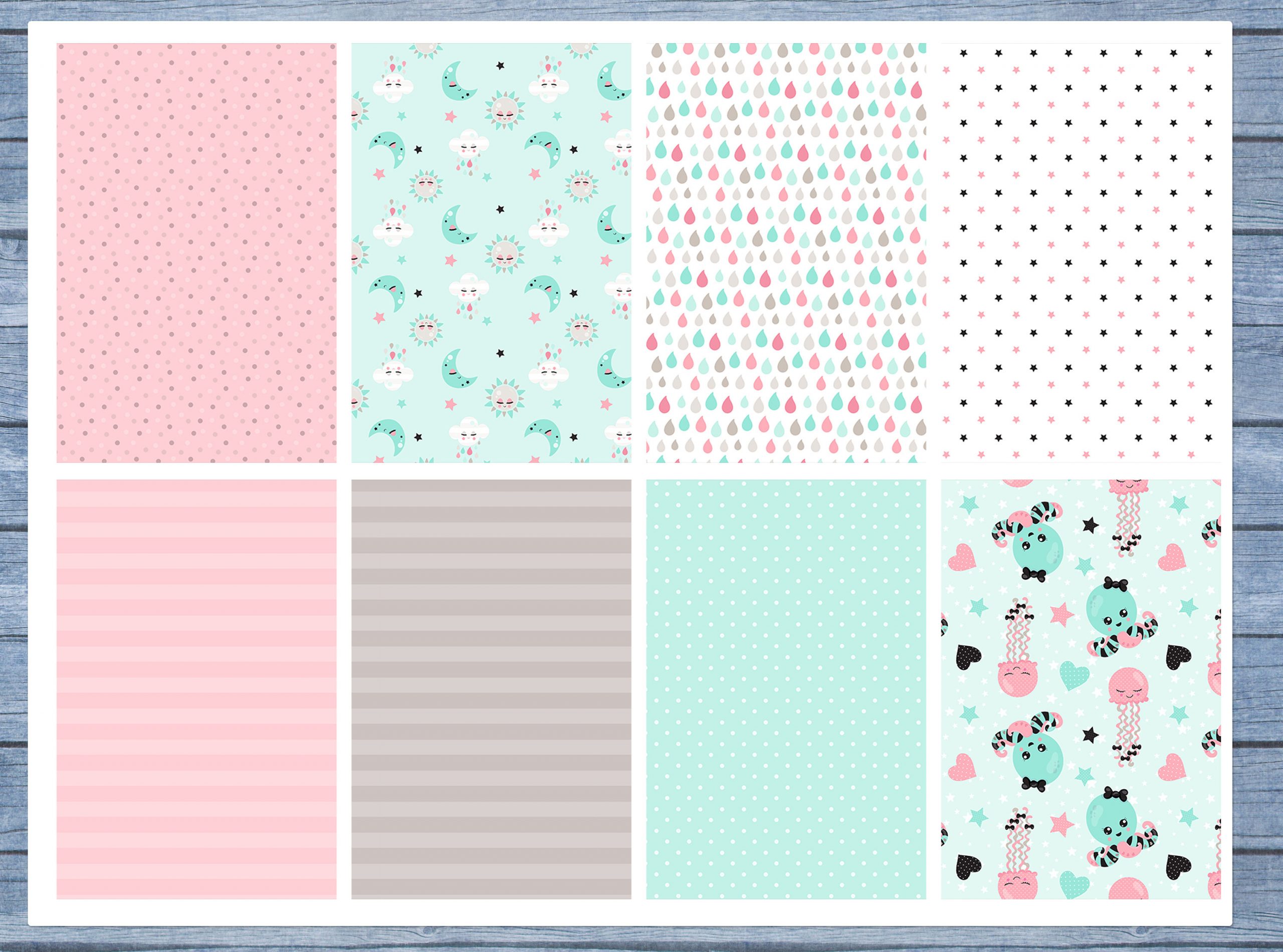 Pretty Octo Full Box Planner Stickers, Big Happy Planner, Erin Condren, Classic Happy Planner, Mini Happy Planner