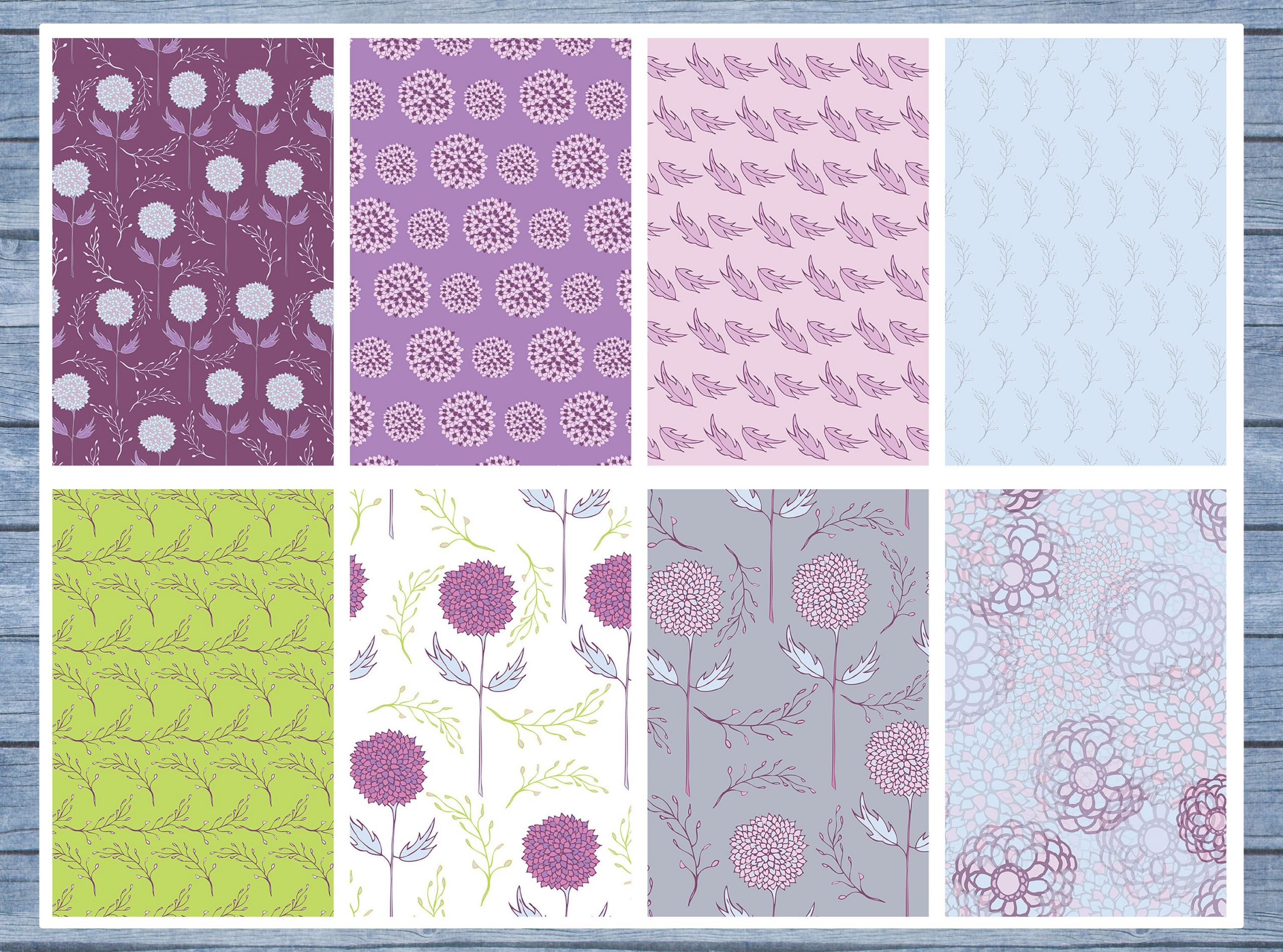 Purple Spring Full Box Planner Stickers, Big Happy Planner, Erin Condren, Classic Happy Planner