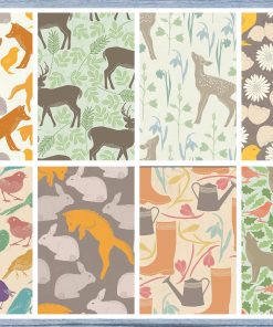 Rabbits And Deer Full Box Planner Stickers, Big Happy Planner, Erin Condren, Classic Happy Planner