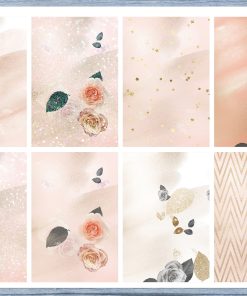 Rose Gold Full Box Planner Stickers, Big Happy Planner, Erin Condren, Classic Happy Planner, Mini Happy Planner