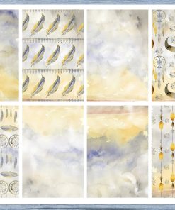 Rustic Gold Full Box Planner Stickers, Big Happy Planner, Erin Condren, Classic Happy Planner, Mini Happy Planner