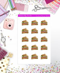 Sandwich Stickers, Planner Stickers, Journal Stickers, Functional Planner Stickers, Stationary Stickers
