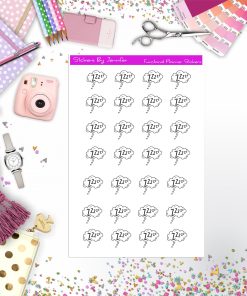 Sleeping Stickers, Planner Stickers, Journal Stickers, Functional Planner Stickers, Stationary Stickers