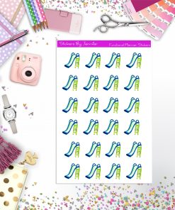 Slide Play Date Stickers, Planner Stickers, Journal Stickers, Functional Planner Stickers, Stationary Stickers