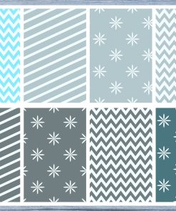 Snow Full Box Planner Stickers, Big Happy Planner, Erin Condren, Classic Happy Planner