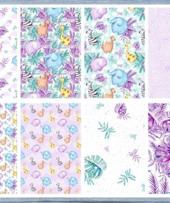 So Cute Safari Full Box Planner Stickers, Big Happy Planner, Erin Condren, Classic Happy Planner