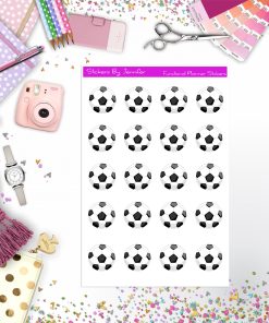 Soccer Stickers, Planner Stickers, Journal Stickers, Functional Planner Stickers, Stationary Stickers