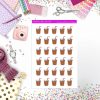 Soda Stickers, Planner Stickers, Journal Stickers, Functional Planner Stickers, Stationary Stickers
