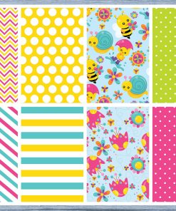 Spring Bees Full Box Planner Stickers, Big Happy Planner, Erin Condren, Classic Happy Planner