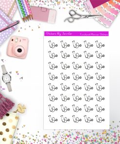 Stethoscope Stickers, Planner Stickers, Journal Stickers, Functional Planner Stickers, Stationary Stickers