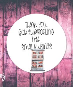 Support Small Business, Small Business Stickers, Circle Stickers, Stationary Stickers, Functional Planner Stickers, Envelope Stickers