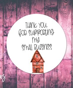 Support Small Business, Small Business Stickers, Circle Stickers, Stationary Stickers, Functional Planner Stickers, Envelope Stickers