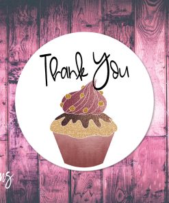 Thank You, Small Business Stickers, Circle Stickers, Stationary Stickers, Functional Planner Stickers, Envelope Stickers