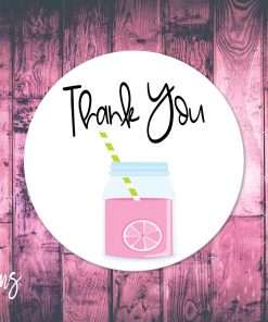 Thank You, Small Business Stickers, Circle Stickers, Stationary  Stickers, Functional Planner Stickers, Envelope Stickers