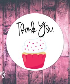 Thank You, Small Business Stickers, Circle Stickers, Stationary  Stickers, Functional Planner Stickers, Envelope Stickers