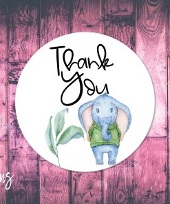 Thank You, Small Business Stickers, Circle Stickers, Stationary Stickers, Functional Planner Stickers, Envelope Stickers
