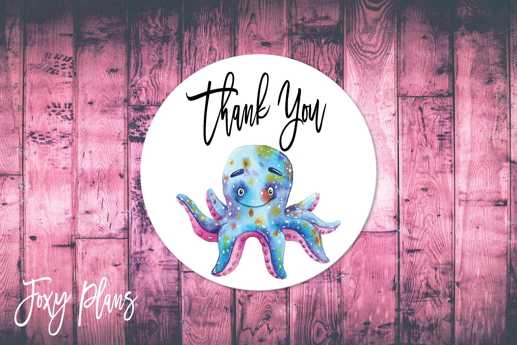 Thank You, Small Business Stickers, Circle Stickers, Stationary Stickers, Functional Planner Stickers, Envelope Stickers