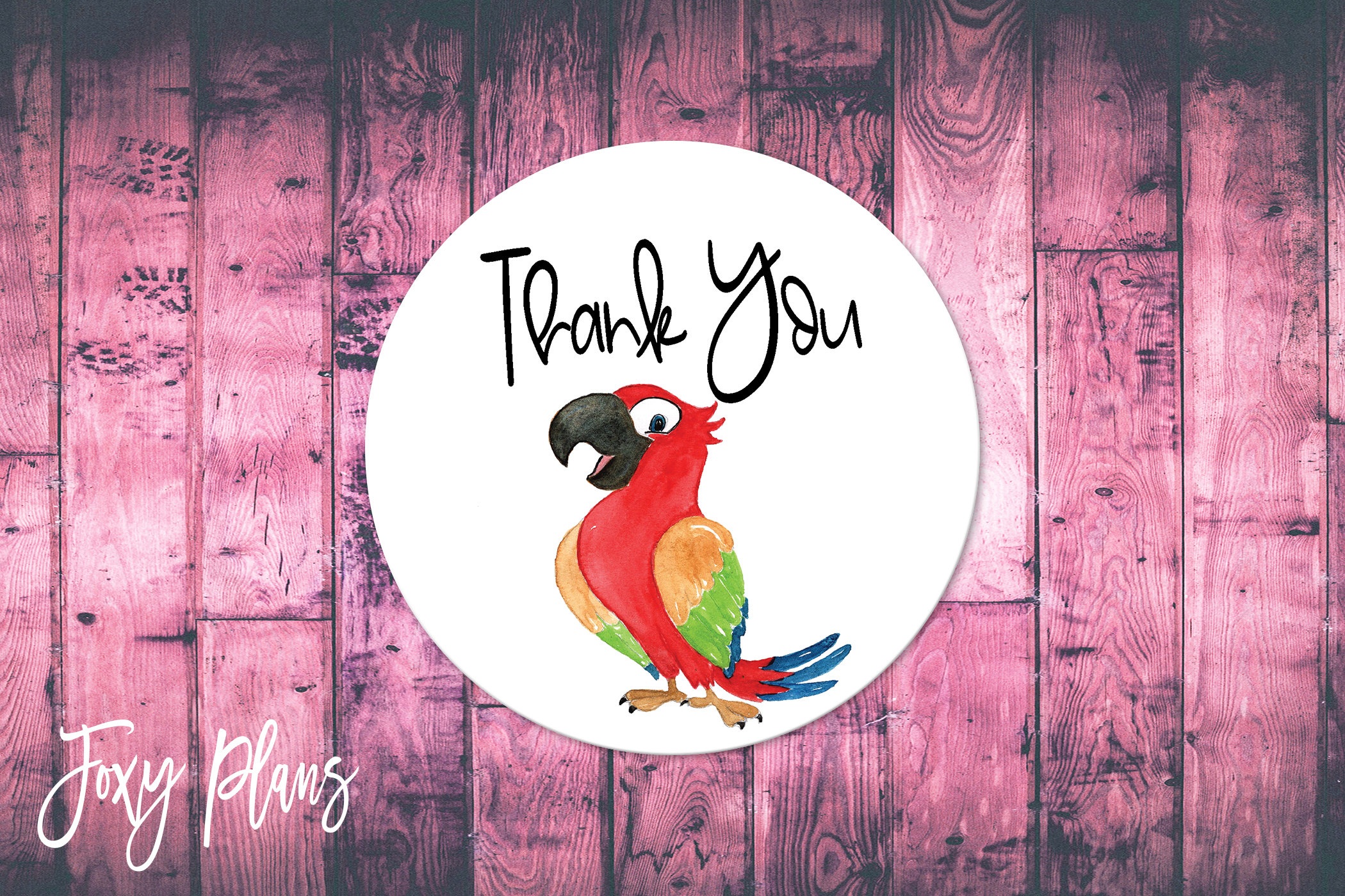 Thank You, Small Business Stickers, Circle Stickers, Stationary Stickers, Functional Planner Stickers, Envelope Stickers