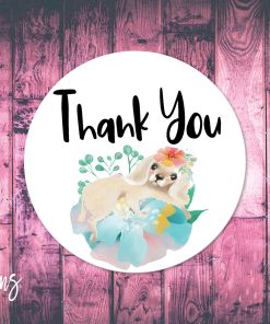 Thank You, Small Business Stickers, Circle Stickers, Stationary Stickers, Functional Planner Stickers, Envelope Stickers
