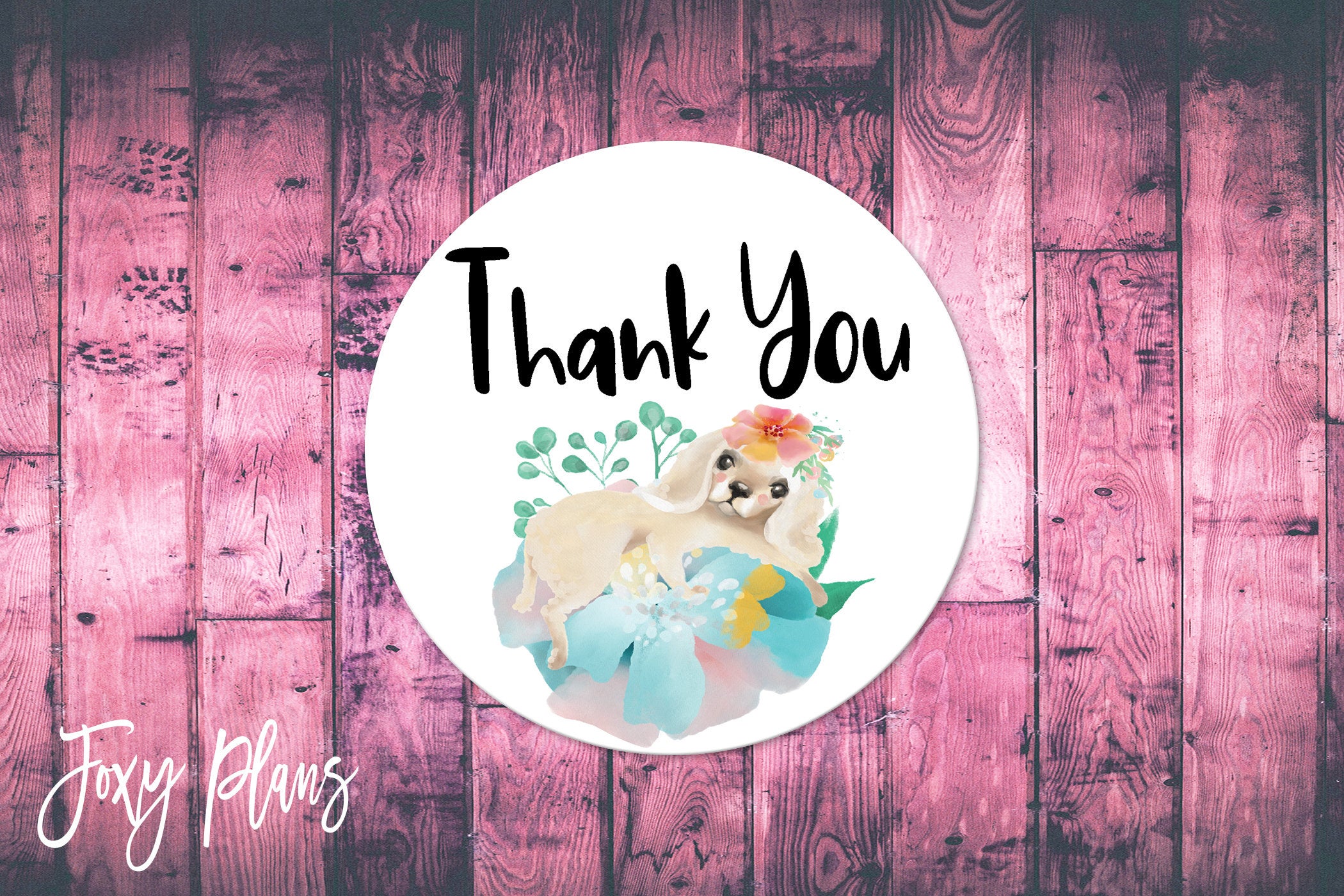 Thank You, Small Business Stickers, Circle Stickers, Stationary Stickers, Functional Planner Stickers, Envelope Stickers