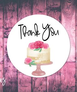 Thank You, Small Business Stickers, Circle Stickers, Stationary Stickers, Functional Planner Stickers, Envelope Stickers