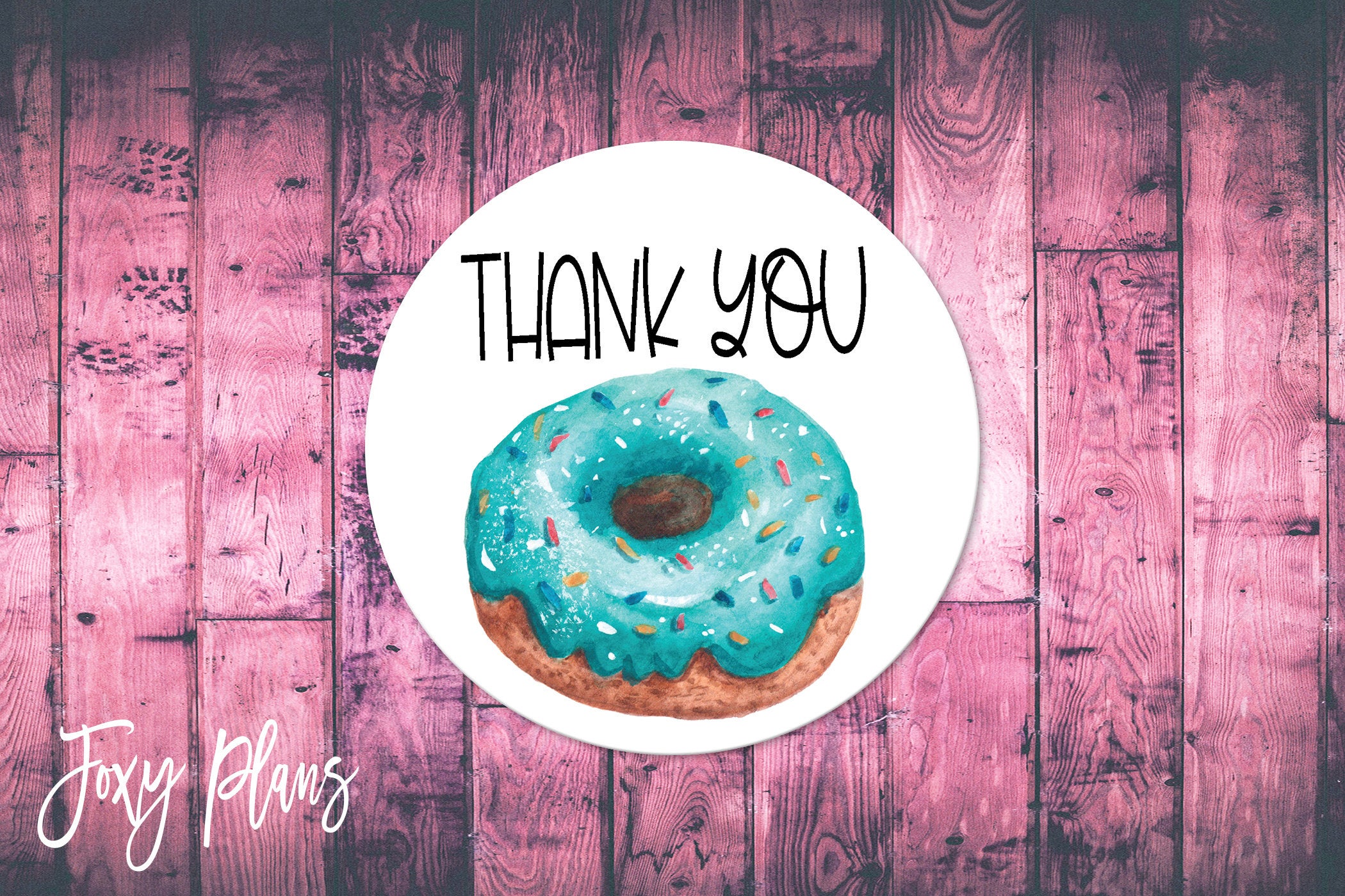 Thank You, Small Business Stickers, Circle Stickers, Stationary Stickers, Functional Planner Stickers, Envelope Stickers