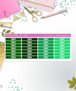 Today Planner Headers, Planner Stickers, Journal Stickers, Functional Planner Stickers, Stationary Stickers