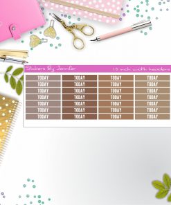 Today Planner Headers, Planner Stickers, Journal Stickers, Functional Planner Stickers, Stationary Stickers