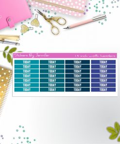 Today Planner Headers, Planner Stickers, Journal Stickers, Functional Planner Stickers, Stationary Stickers
