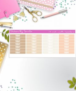 Today Planner Headers, Planner Stickers, Journal Stickers, Functional Planner Stickers, Stationary Stickers