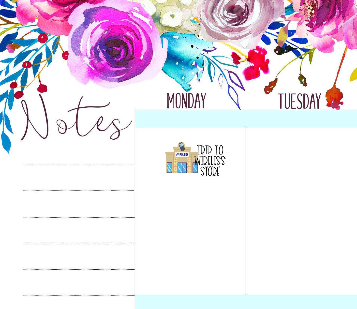 Trip To Wireless Store Stickers, Planner Stickers, Journal Stickers, Functional Planner Stickers, Stationary Stickers - Image 3