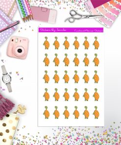 Turtle Stickers, Planner Stickers, Journal Stickers, Functional Planner Stickers, Stationary Stickers