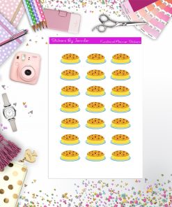 Upside Down Cake Stickers, Planner Stickers, Journal Stickers, Functional Planner Stickers, Stationary Stickers