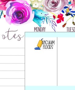 Alternative view of Vacuum Floors Stickers, Planner Stickers, Journal Stickers, Functional Planner Stickers, Stationary Stickers