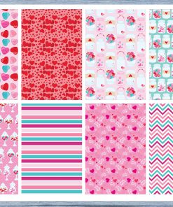 Valentine Full Box Planner Stickers, Big Happy Planner, Erin Condren, Classic Happy Planner, Mini Happy Planner