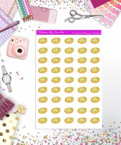 Veggie Pizza Stickers, Planner Stickers, Journal Stickers, Functional Planner Stickers, Stationary Stickers