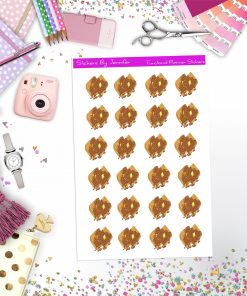 Waffle Stickers, Planner Stickers, Journal Stickers, Functional Planner Stickers, Stationary Stickers