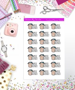 Wash Clothes Stickers, Planner Stickers, Journal Stickers, Functional Planner Stickers, Stationary Stickers