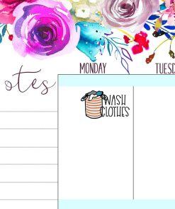 Alternative view of Wash Clothes Stickers, Planner Stickers, Journal Stickers, Functional Planner Stickers, Stationary Stickers