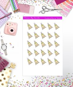 Whisk Broom Stickers, Planner Stickers, Journal Stickers, Functional Planner Stickers, Stationary Stickers