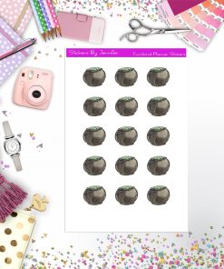 Witch Pot Stickers, Planner Stickers, Journal Stickers, Functional Planner Stickers, Stationary Stickers