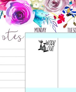 Alternative view of Workout Stickers, Planner Stickers, Journal Stickers, Functional Planner Stickers, Stationary Stickers