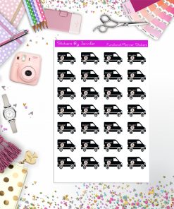 Amazon Delivery  Planner Stickers