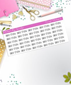 Bible Study Script Stickers, Typography Stickers, Planner Stickers