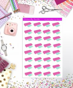 Cameo Die Cutting Machine Planner Stickers