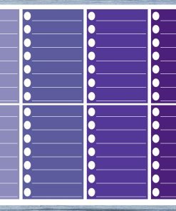 Checklist Lined Full Box Planner Stickers, Full Box Planner Stickers, Functional Planner Stickers, Journal Stickers, Stationary Stickers,