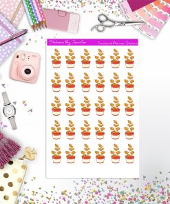 Chicken Bites Planner Stickers